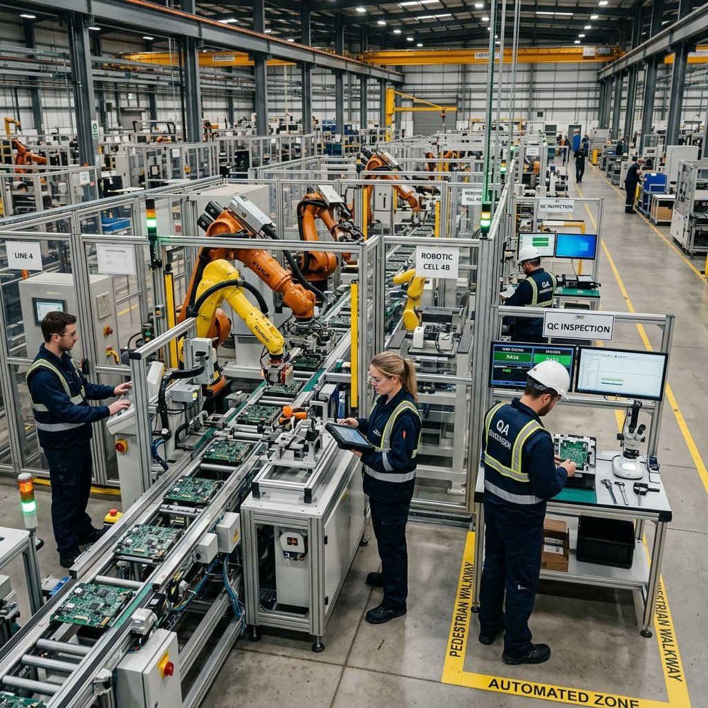 Automated Manufacturing Plant